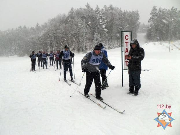 Лидский РОЧС – лучший в лыжных гонках