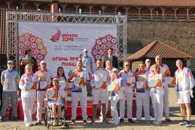 Лида встретила «Пламя мира»