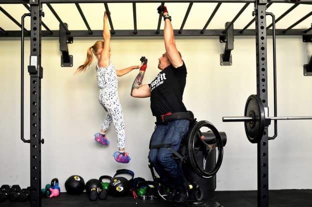 Место силы. В Лиде открылся зал инклюзивного кроссфита